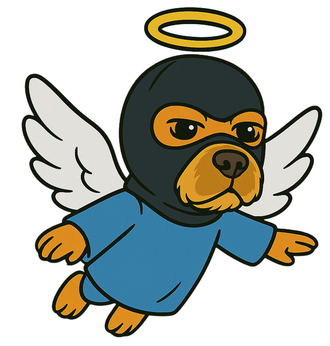 Ski mask angel